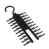 Adlustable Cross X Tie Rack Belt Scarves Hook Hanger Holder Organizer