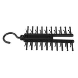 Adlustable Cross X Tie Rack Belt Scarves Hook Hanger Holder Organizer