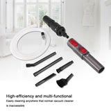 9Pcs Mini Micro Vacuum Cleaners Adapter Tool Car Vehicle Cleaning Kit