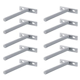 Sturdy Durable Wall mounted Concealed Round Bracket for Shelf Board Household
(5inch)