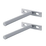 Sturdy Durable Wall mounted Concealed Round Bracket for Shelf Board Household
(5inch)