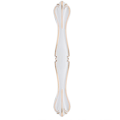White Cabinet Closet Handles Cupboard Drawer Knobs Furniture Accessory (Hole Distance 9017-96) In Australia - Darrahopens