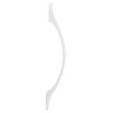 White Cabinet Closet Handles Cupboard Drawer Knobs Furniture Accessory (Hole Distance 9017-96)