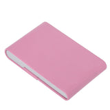 Fashionable Cigar Cigarette Case Tobacco Lighter Holder PU Leather Storage Box Rosy