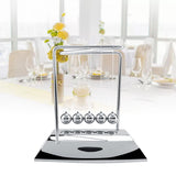 Newton's Cradle Balance Steel Balls Physics Science Pendulum Ornaments Toy Desk