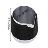Stainless Steel Coffee Cup Frothing Milk Heat Proof Latte Pitcher Jug (Black)