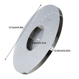 Vacuum Cleaner Rotating Fan Blade Motor Vacuum Cleaner Accessories (Diameter 125mm)