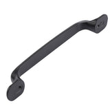 Sturdy Durable Black Door Handle for Cabinet Wardrobe Drawer Cupboard(2#)