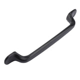 Sturdy Durable Black Door Handle for Cabinet Wardrobe Drawer Cupboard(2#)