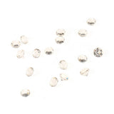 5000pcs 3mm Transparent Wedding Confetti Party Plastic Diamond Sparkly Gems Decor(Light Coffee)