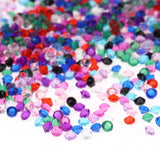 5000pcs 3mm Transparent Wedding Confetti Party Plastic Diamond Sparkly Gems Decor(Mixture) In Australia - Darrahopens