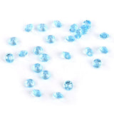 2000pcs Wedding Decoration Scatter Crystal Acrylic Confetti Party Decorations (Light Blue)