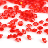 2000pcs Wedding Decoration Scatter Table Crystal Acrylic Confetti Party Decorations (Red) In Australia - Darrahopens