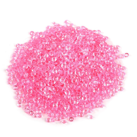 2000pcs Wedding Decoration Scatter Table Crystal Acrylic Confetti Party Decorations (Pink) In Australia - Darrahopens
