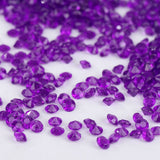 2000pcs Wedding Decoration Scatter Table Crystal Acrylic Confetti Party Decorations (Purple)