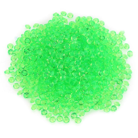 5000pcs DIY Pointed Acrylic Diamond Confetti Gems for Wedding Party (Green) In Australia - Darrahopens