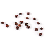 5000pcs DIY Pointed Acrylic Diamond Confetti Gems for Wedding Party (Dark Coffee)