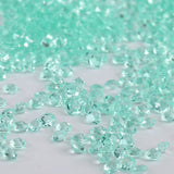 5000pcs DIY Pointed Acrylic Diamond Confetti Gems for Wedding Party (Light Green)