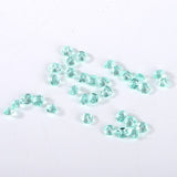 5000pcs DIY Pointed Acrylic Diamond Confetti Gems for Wedding Party (Light Green)