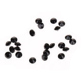 1000pcs 6mm Transparent Wedding Confetti Party Plastic Diamond Sparkly Gems Decor (Black)