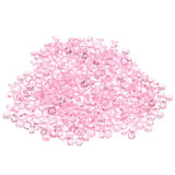 1000pcs 6mm Transparent Wedding Confetti Party Plastic Diamond Sparkly Gems Decor (Pink) In Australia - Darrahopens