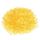 1000pcs 6mm Transparent Wedding Confetti Party Plastic Diamond Sparkly Gems Decor (Orange) In Australia - Darrahopens