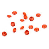 1000pcs 6mm Transparent Wedding Confetti Party Plastic Diamond Sparkly Gems Decor (Red) In Australia - Darrahopens