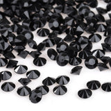 500pcs 8mm Pointed Acrylic Diamond Confetti for Wedding Party DIY Handmake (Black) In Australia - Darrahopens