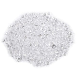 500pcs 8mm Pointed Acrylic Diamond Confetti for Wedding Party DIY Handmake (White) In Australia - Darrahopens