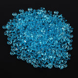500pcs 8mm Pointed Acrylic Diamond Confetti for Wedding Party DIY Handmake (Blue) In Australia - Darrahopens