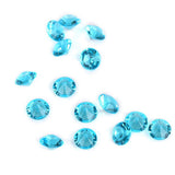 500pcs 8mm Pointed Acrylic Diamond Confetti for Wedding Party DIY Handmake (Blue)