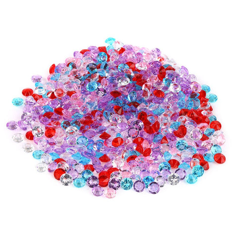 500pcs 8mm Pointed Acrylic Diamond Confetti for Wedding Party DIY Handmake (Mixtz) In Australia - Darrahopens