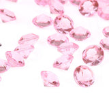 500pcs 10mm DIY Transparent Pointed Acrylic Diamond Gems for Wedding Party (Pink) In Australia - Darrahopens