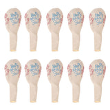 10PCS Cute Print Latex Balloons Set for Baby Child Birthday Party Decoration (3#) In Australia - Darrahopens