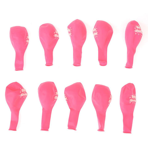 10PCS Cute Print Latex Balloons Set for Baby Child Birthday Party Decoration (6#) In Australia - Darrahopens