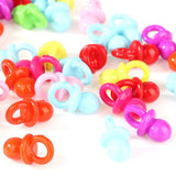 50pcs Acrylic Baby Pacifiers Baby Shower Decoration Table Scatter (Mixed Color) In Australia - Darrahopens