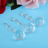 DIY Transparent Acrylic Ball Bead Hanging Pendant Decoration Ornament Accessory (E) In Australia - Darrahopens