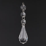 DIY Transparent Acrylic Ball Bead Hanging Pendant Decoration Ornament Accessory (F)