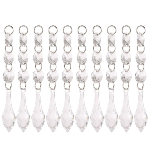 DIY Transparent Acrylic Ball Bead Hanging Pendant Decoration Ornament Accessory (H) In Australia - Darrahopens