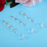 DIY Transparent Acrylic Ball Bead Hanging Pendant Decoration Ornament Accessory (H)