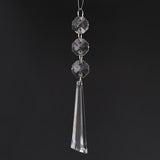 DIY Transparent Acrylic Ball Bead Hanging Pendant Decoration Ornament Accessory (I)