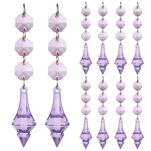 DIY Transparent Acrylic Ball Bead Hanging Pendant Decoration Ornament Accessory (N) In Australia - Darrahopens