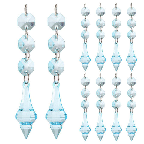 DIY Transparent Acrylic Ball Bead Hanging Pendant Decoration Ornament Accessory (O) In Australia - Darrahopens