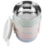Portable Stainless Steel Lunch Box Container Bento Box Food Container (4 Layers 2800ml)