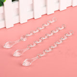 10Pcs lot 6+1 Acrylic Diamonds Wedding Decoration Crystal Gems Hangings Decor(D) In Australia - Darrahopens