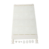 Upgraded Adjustable Storage Rack Space Saving Compartment Collecting Shelf White 53-90cm In Australia - Darrahopens