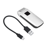 Dual Arc Touch Sensor USB Rechargeable Portable Electric Windproof Cigarette Lighter (Silver) In Australia - Darrahopens