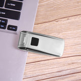 Dual Arc Touch Sensor USB Rechargeable Portable Electric Windproof Cigarette Lighter (Silver) In Australia - Darrahopens