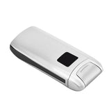 Dual Arc Touch Sensor USB Rechargeable Portable Electric Windproof Cigarette Lighter (Silver)