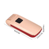 Dual Arc Touch Sensor USB Rechargeable Portable Electric Windproof Cigarette Lighter (Golden)